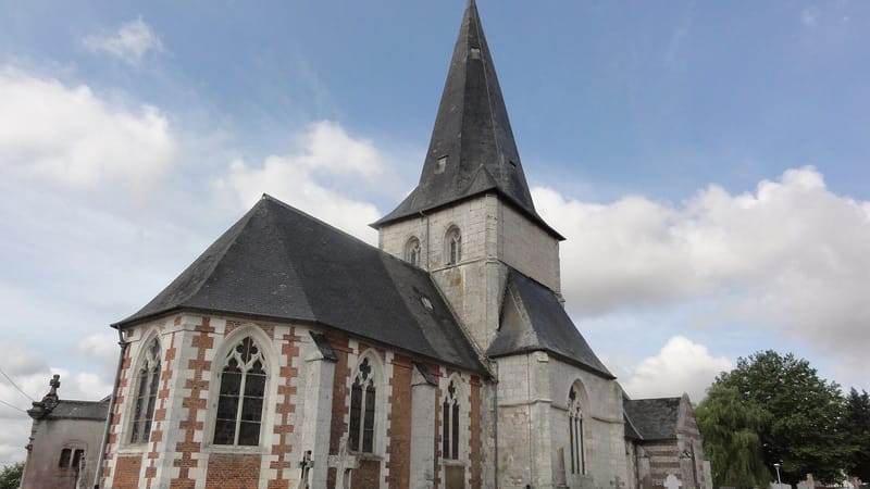 Auzebosc — Auzebosc (Seine-Mar.) église (02)