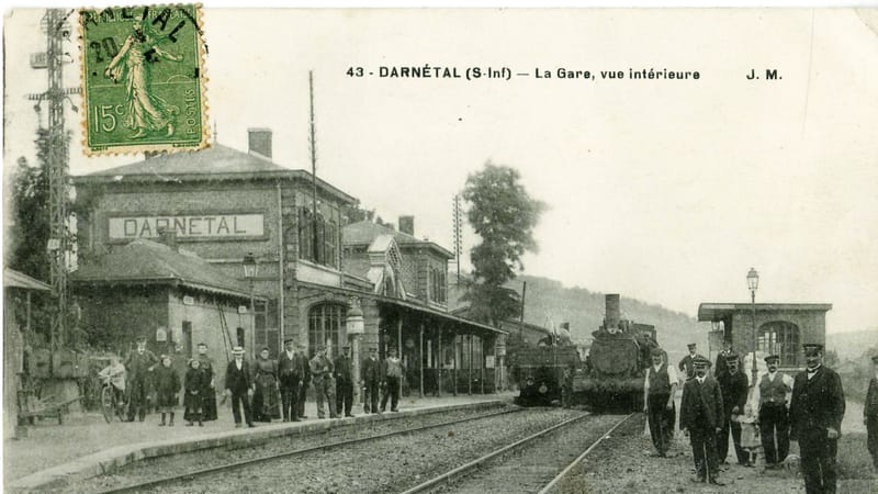 Darnétal — JM 43 - DARNETAL - La Gare, vue intérieure