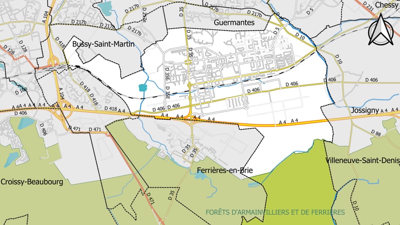 Bussy-Saint-Georges — 77058-Bussy-Saint-Georges-ZNIEFF2