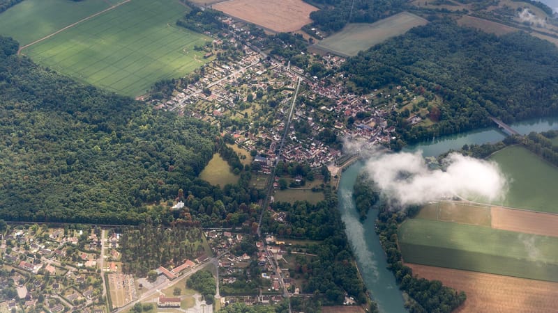 Congis-sur-Thérouanne — Germigny-l'Évêque - vue aérienne 20170808