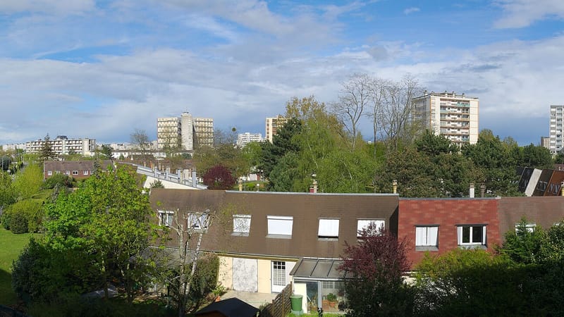 Le Mée-sur-Seine — Le Mée-sur-Seine.Panorama.Croix blanche