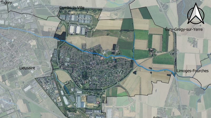 Moissy-Cramayel — 77296-Moissy-Cramayel-Orthophoto