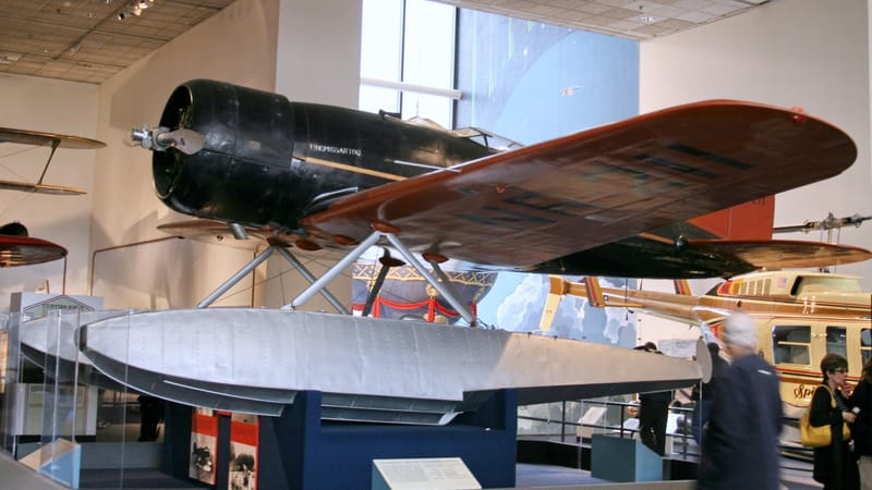 Les Mureaux — Lockheed 8 Sirius 'Tingmissartoq' at the National Air and Space Museum, Washington DC