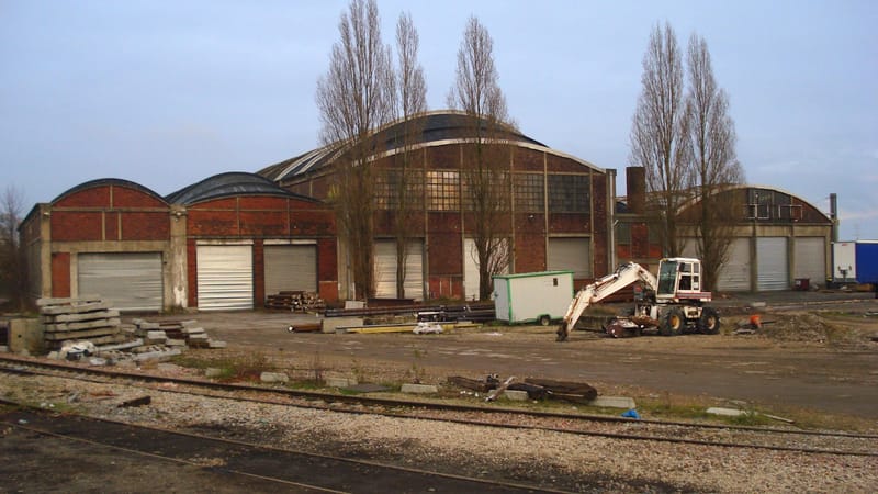 Trappes — Dépot vapeur de Trappes vue générale