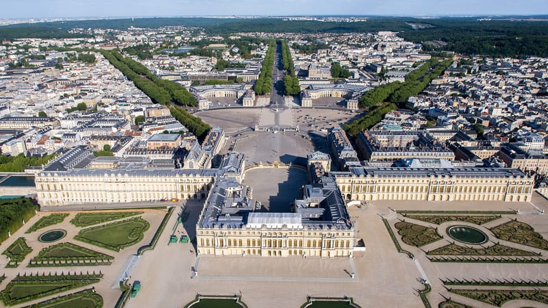 Versailles — Vue aérienne du domaine de Versailles par ToucanWings - Creative Commons By Sa 3.0 - 073