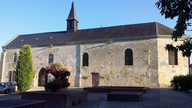 Corbie — Ancienne église collégiale Saint-Etienne à Corbie (80800)