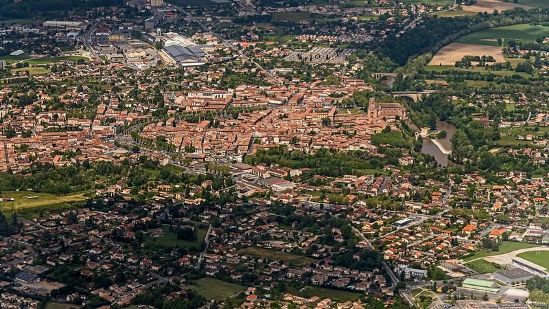 Lavaur — Lavaur - Aerial View