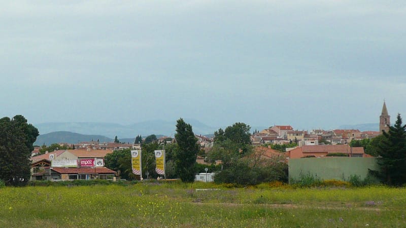 Fréjus — Vue sur le village de Frejus