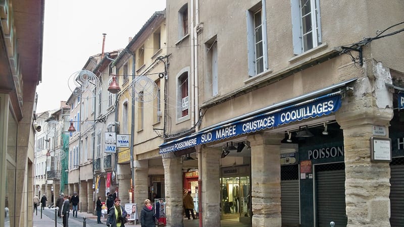 Carpentras — Rue à Carpentras