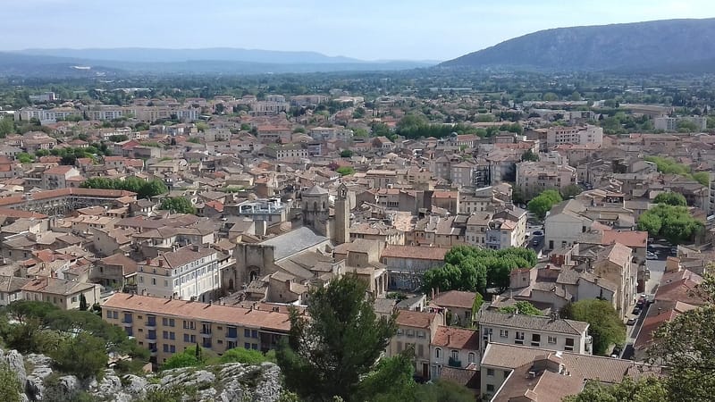 Cavaillon — Panorama du centre ville de la ville de Cavaillon
