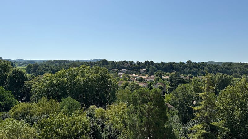 La Tour-d'Aigues — Panorama depuis le place du château de La Tour-d'Aigues