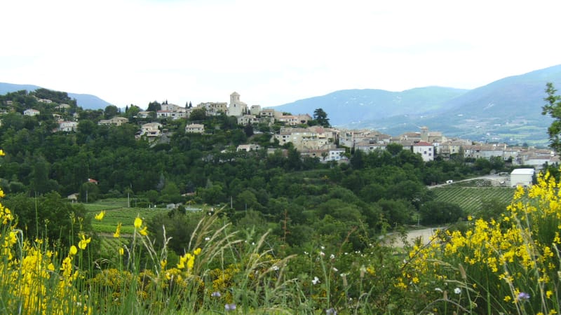 Valréas — Vinsobres (France) From West 2007