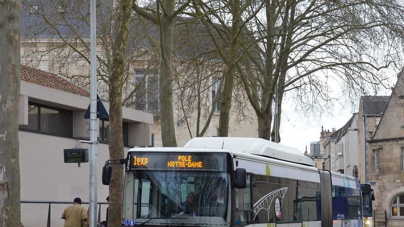 Jaunay-Marigny — Irisbus Citelis 18 n°165 VITALIS Pôle Notre-Dame