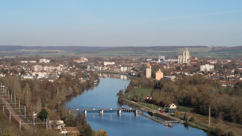 Sens — Sens, Yonne, panorama