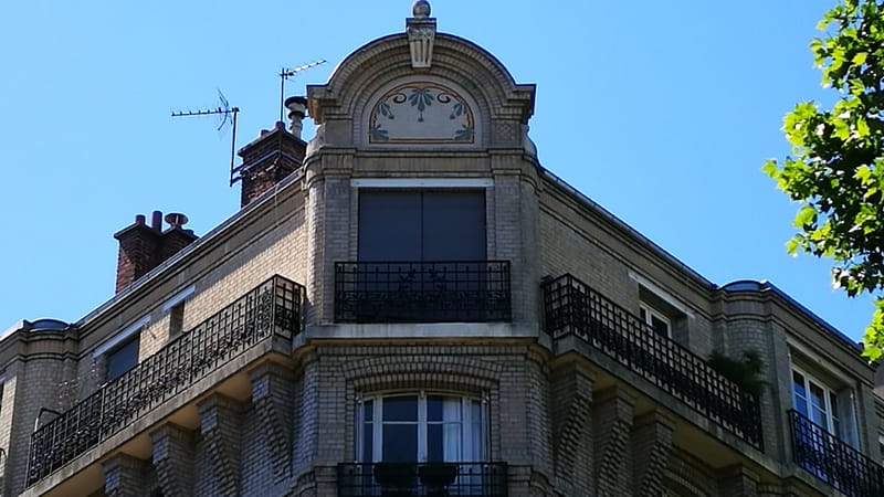 Clichy — Façade art déco - Clichy
