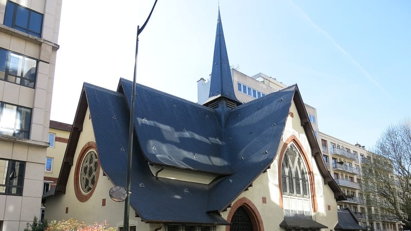 Levallois-Perret — Temple protestant de l'église réformée de la Petite Étoile