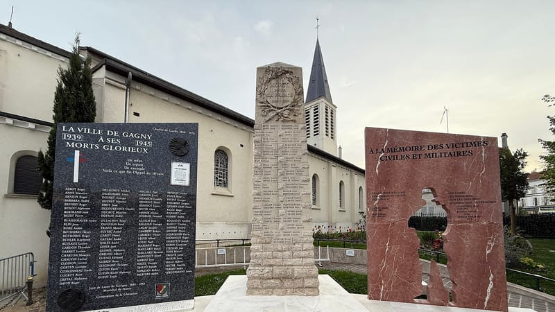 Gagny — Monument Morts Place Foch - Gagny (FR93) - 2025-04-16 - 1