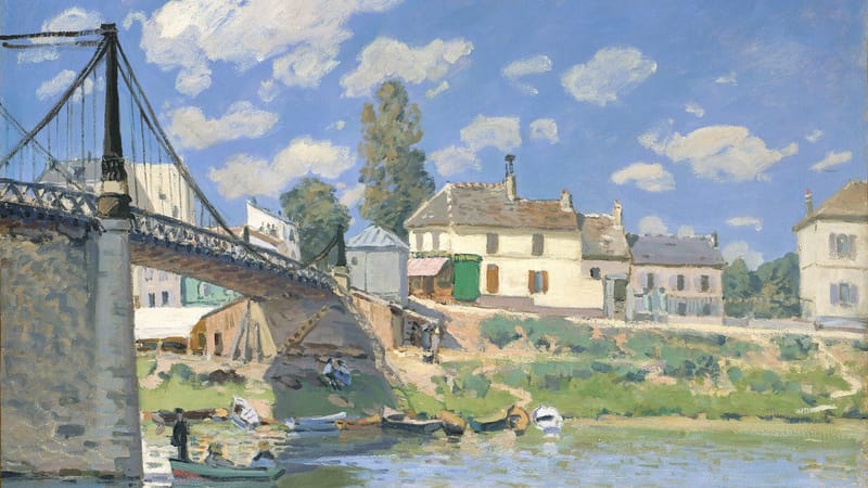 L'Île-Saint-Denis — Sisley-Bridge at Villeneuve-la-Garenne
