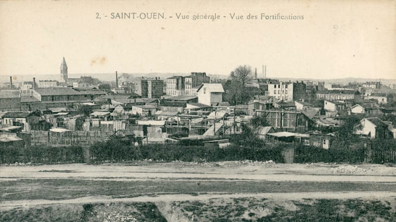 Saint-Ouen-sur-Seine — Abeille 2 - STO - Vue générale - Vue des Fortifications