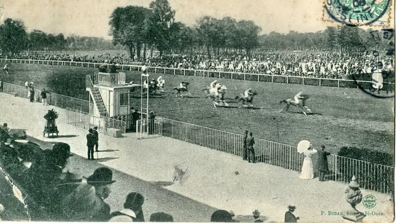 Saint-Ouen-sur-Seine — Saint-Ouen illustré - Champ de Courses - Vue générale prise des Tribunes
