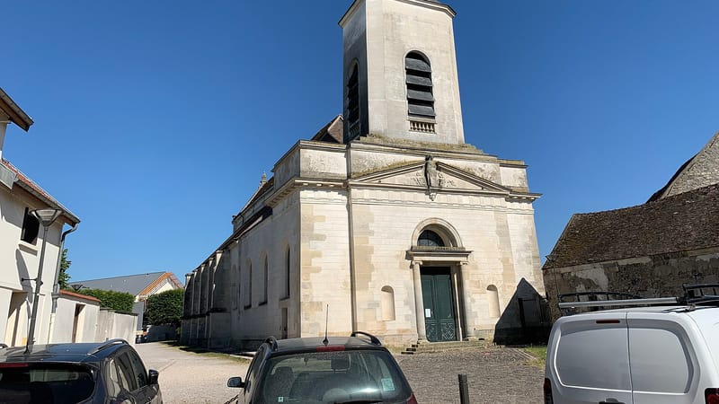 Tremblay-en-France — Église St Médard Tremblay France 2