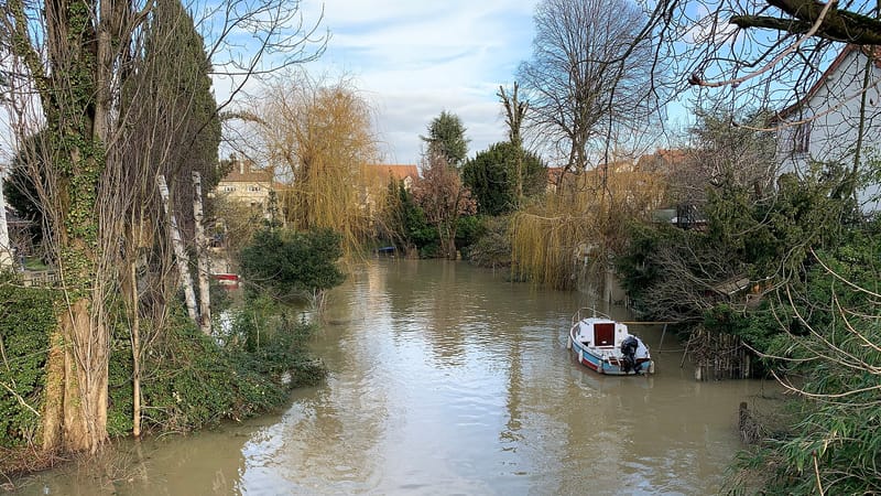 Joinville-le-Pont — Canal Polangis vu depuis Quai Polangis - Joinville-le-Pont (FR94) - 2021-02-04 - 1