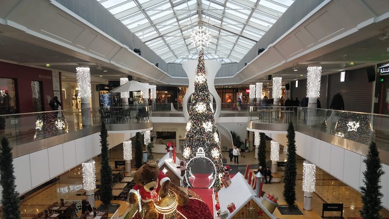 Thiais — Noël au centre commercial Belle Epine, Thiais