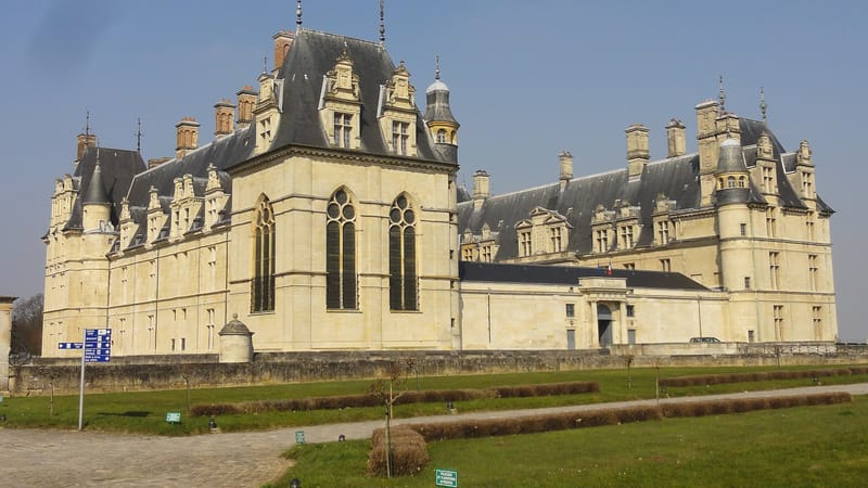 Écouen — Écouen (95), château d'Écouen, façade est 2
