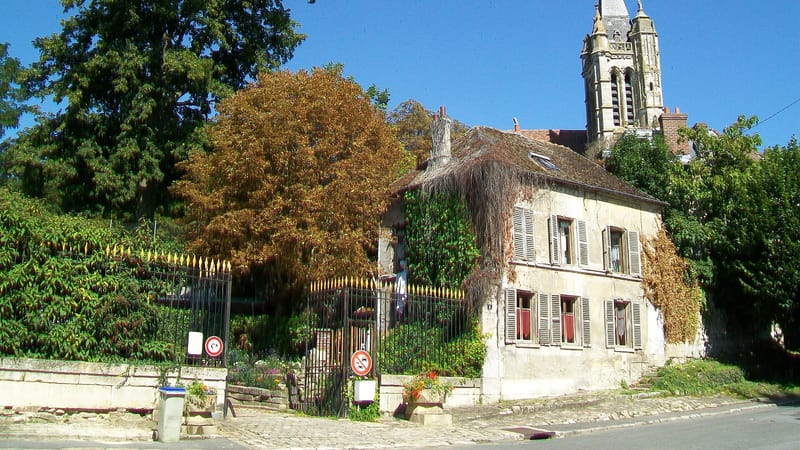 Goussainville — Goussainville (95), église St-Pierre-et-St-Paul, place Hyacinthe Drujeon (1)