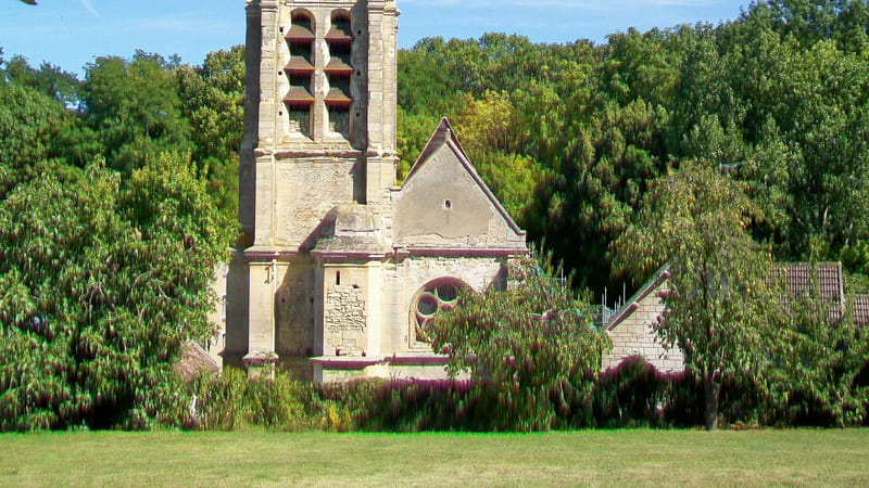 Vauréal — Vauréal (95), église Notre-Dame-de-l'Assomption, rue Nationale - rue de l'Église