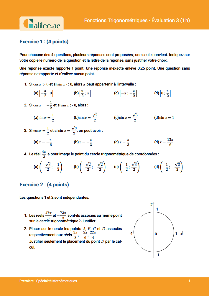 trigo eval 1ere