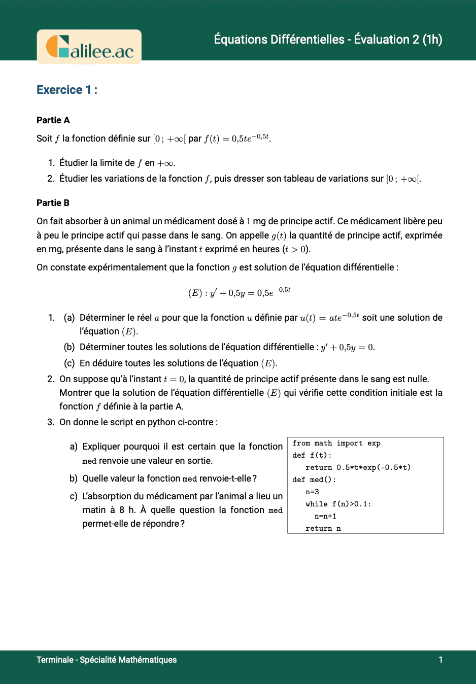 aperçu 1ere page evaluation tale equa diff 2