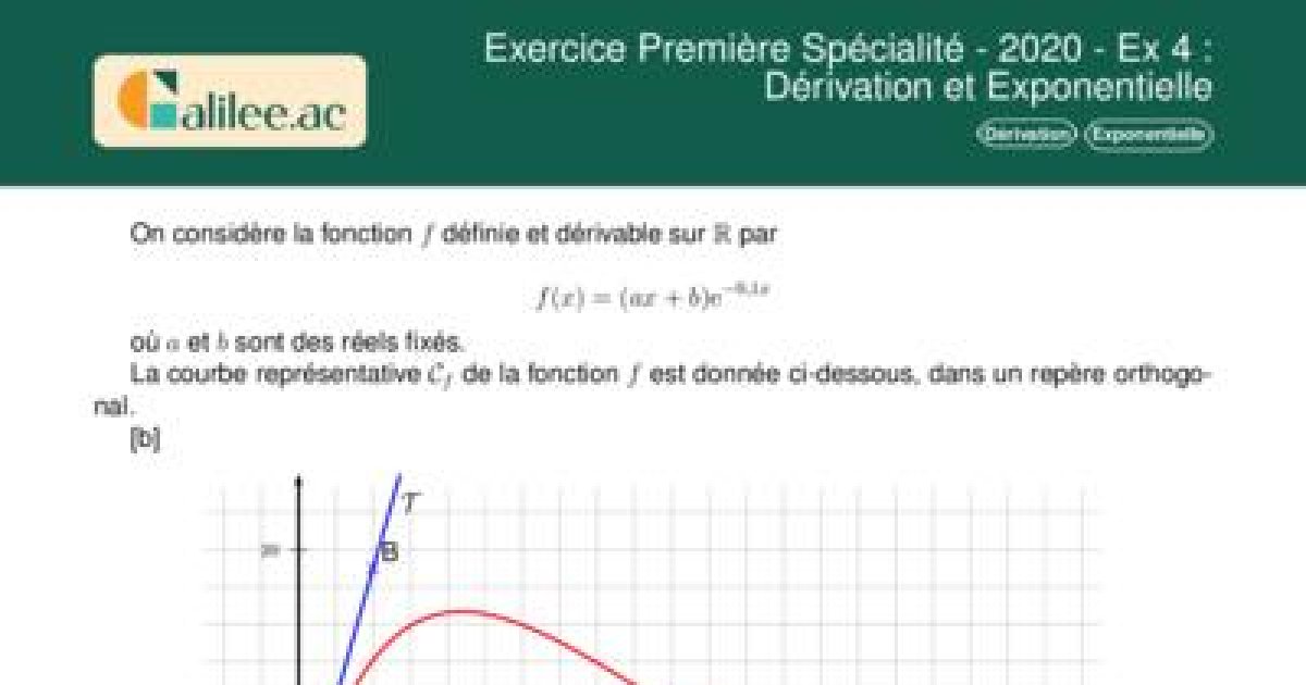 Exercice Premi re Sp cialit 2020 Ex 4 D rivation Et exercice-premi-re-sp-cialit-2020-ex-4-d-rivation-et